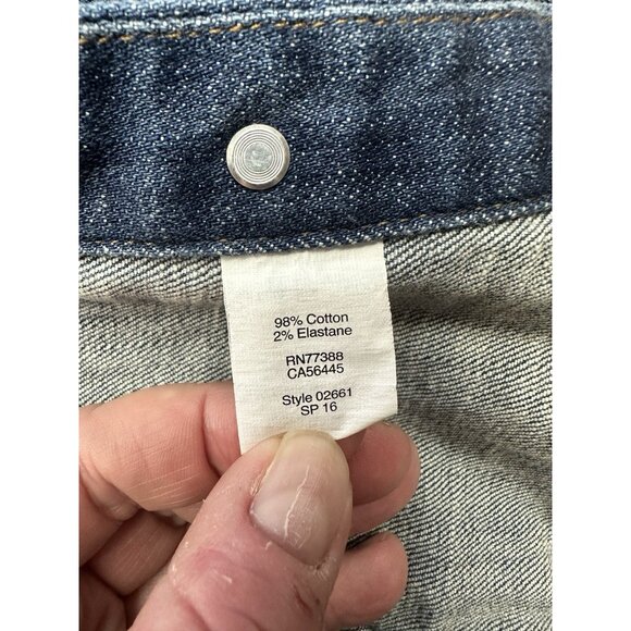 J. Crew Women's Classic Jean Jacket Blue Denim Trucker Size Small - Picture 3 of 6